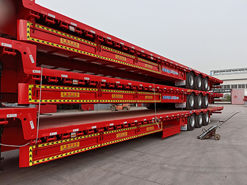 低平板掛車，高效搬運解決方案！