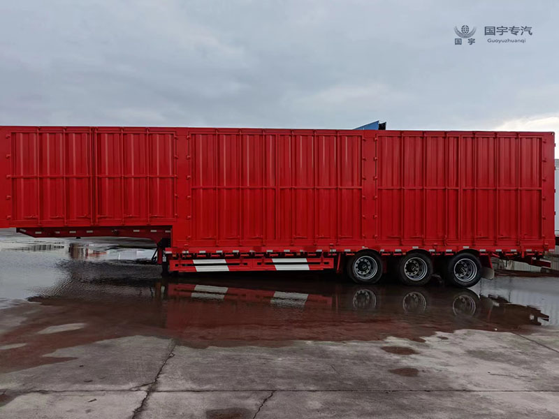 廂式半掛車，促進(jìn)物流業(yè)發(fā)展！