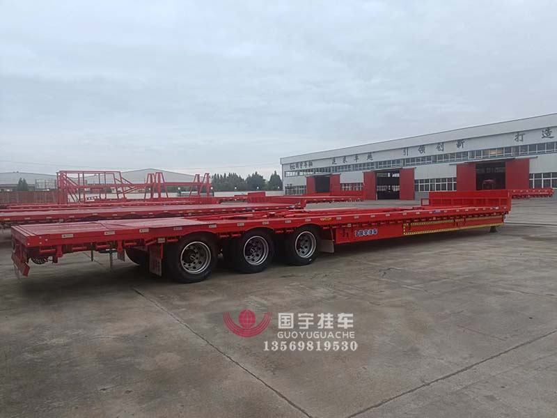 低平板半掛車(chē)：物流業(yè)的重要力量