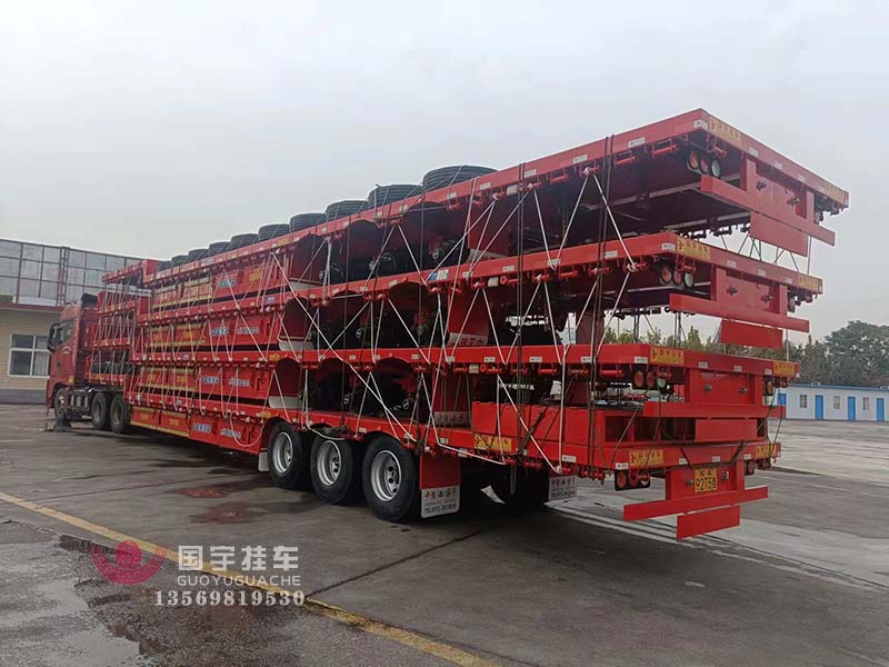 低平板半掛車(chē)：物流行業(yè)的關(guān)鍵角色